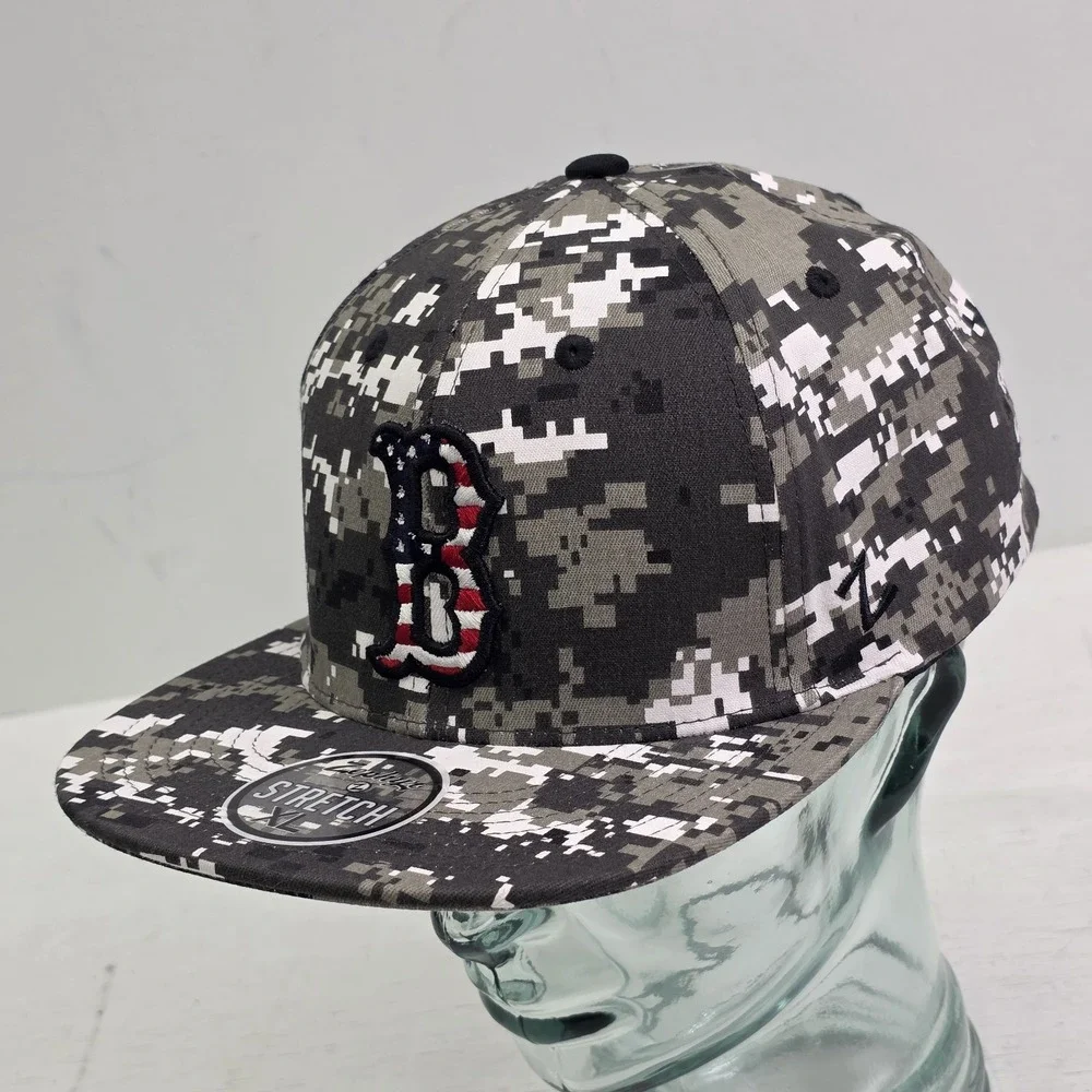 Biloxi Indians High-School Zephyr Digi Camo MS, USA Fitted‎ Hat Men's Sz XL NWT
